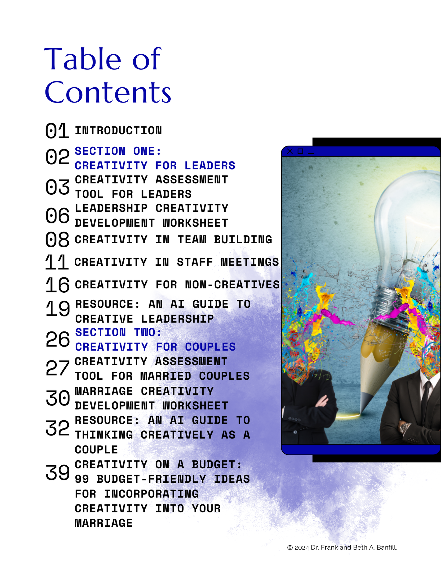 Creativity: The Secret to Building Camaraderie Workbook (Digital Download)