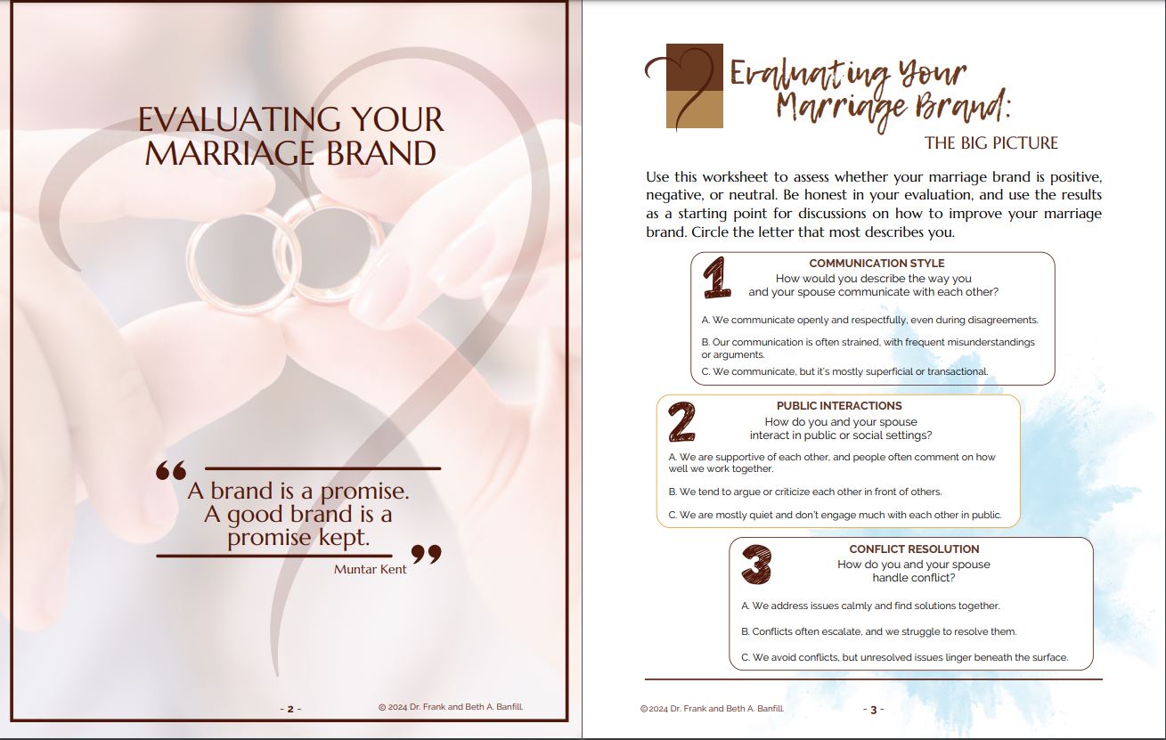 BizMarriage Workbook Series